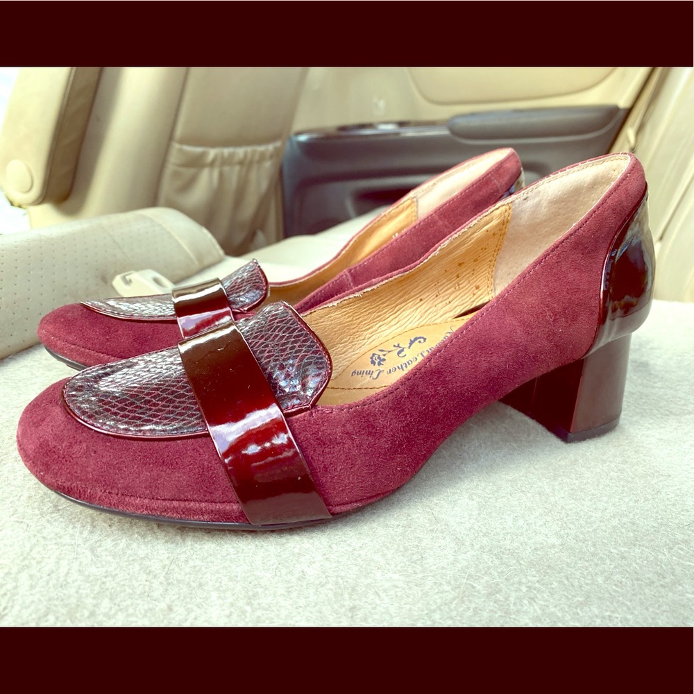 Söftt Patent - Leather/Suede Pumps - Size 8.5